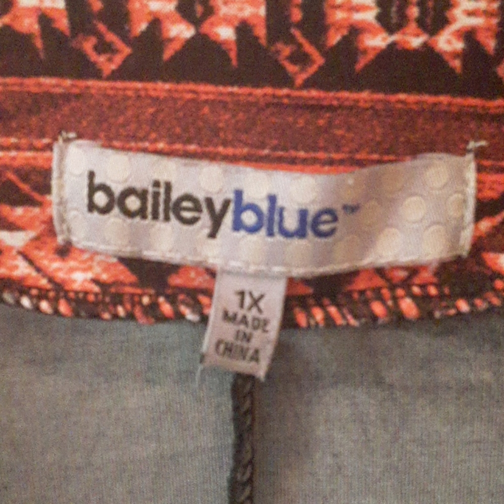 BAILEY BLUE BRAND / WOMANS DRESS / PLUS SIZED 1X - Picture 6 of 9